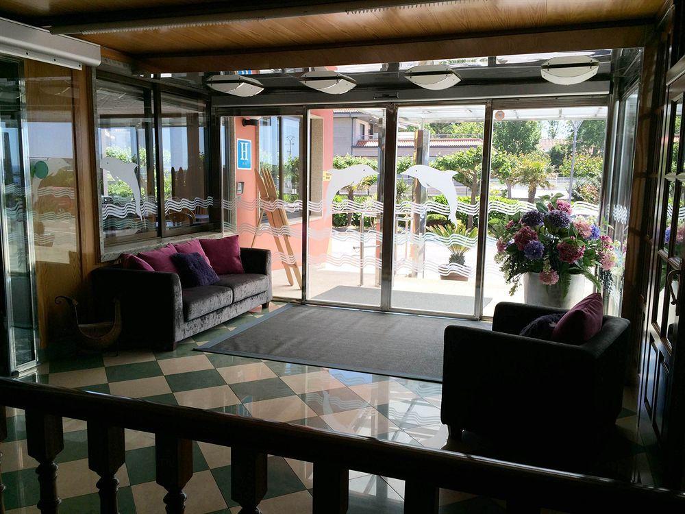 Hotel Delfin Azul Playa de la Lanzada Beltér fotó