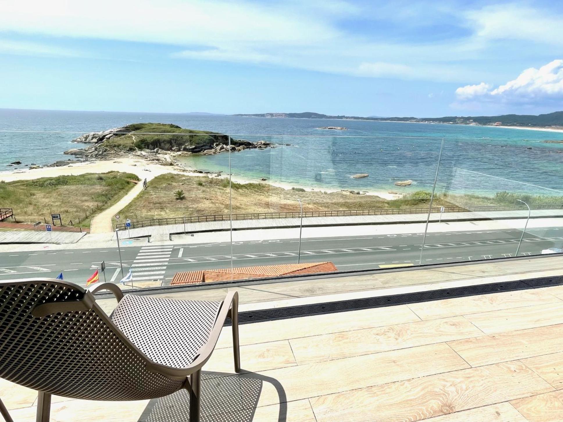 Hotel Delfin Azul Playa de la Lanzada Kültér fotó