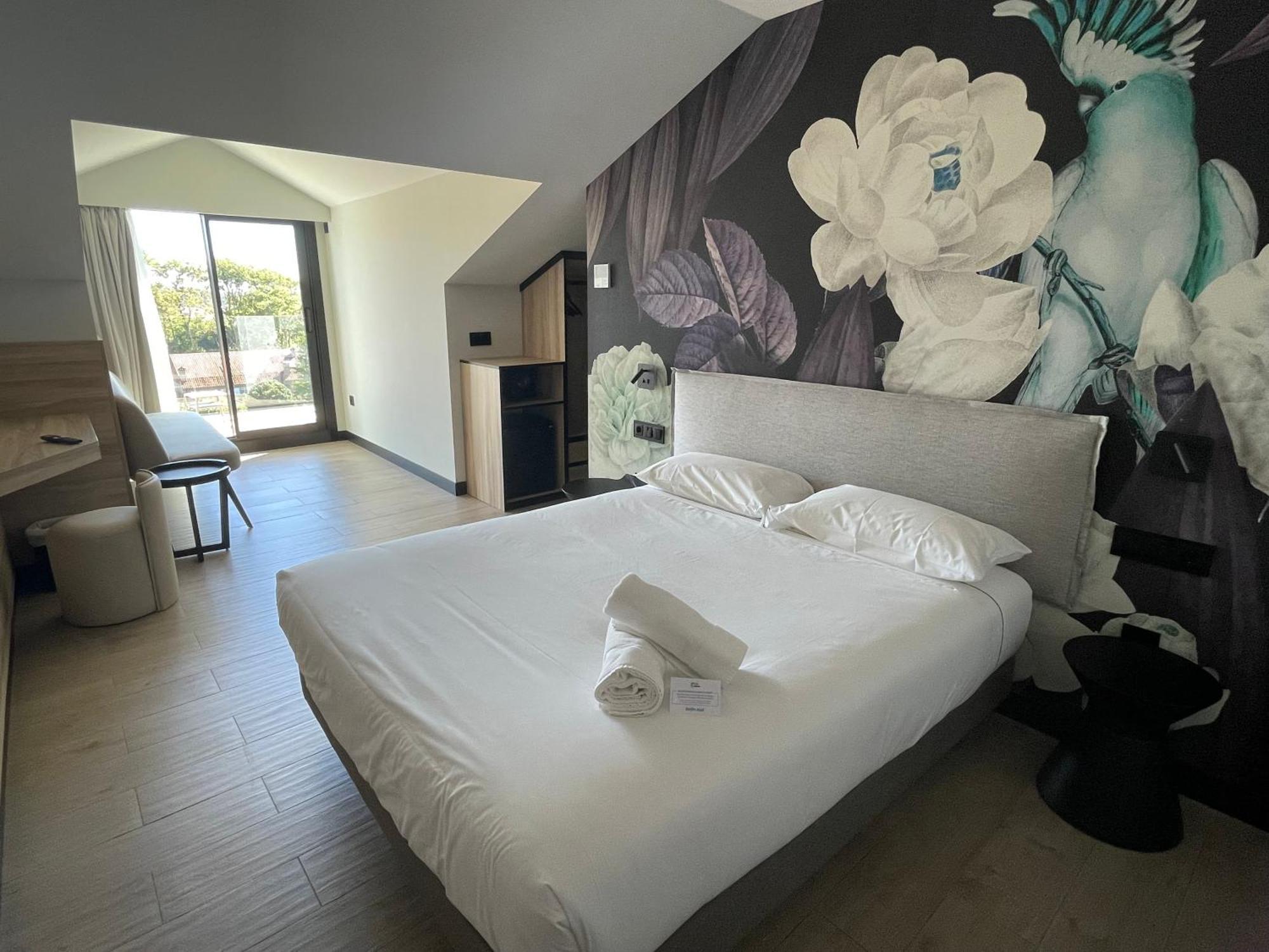 Hotel Delfin Azul Playa de la Lanzada Kültér fotó