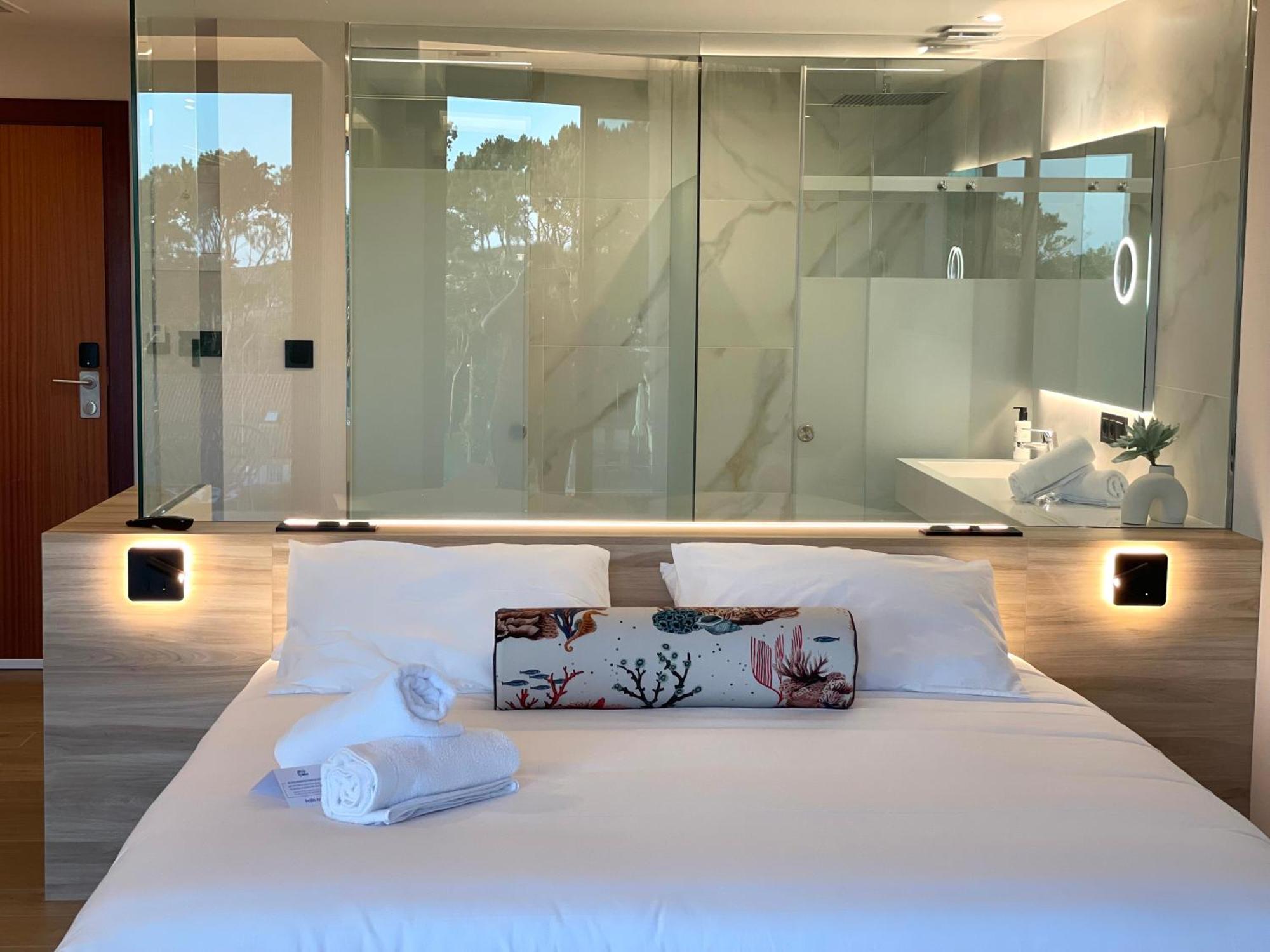 Hotel Delfin Azul Playa de la Lanzada Kültér fotó