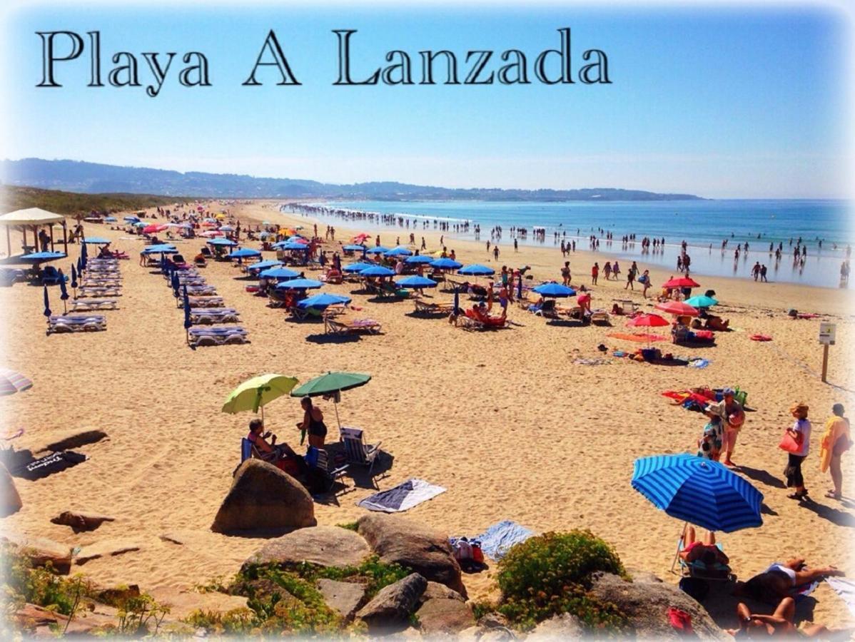 Hotel Delfin Azul Playa de la Lanzada Kültér fotó